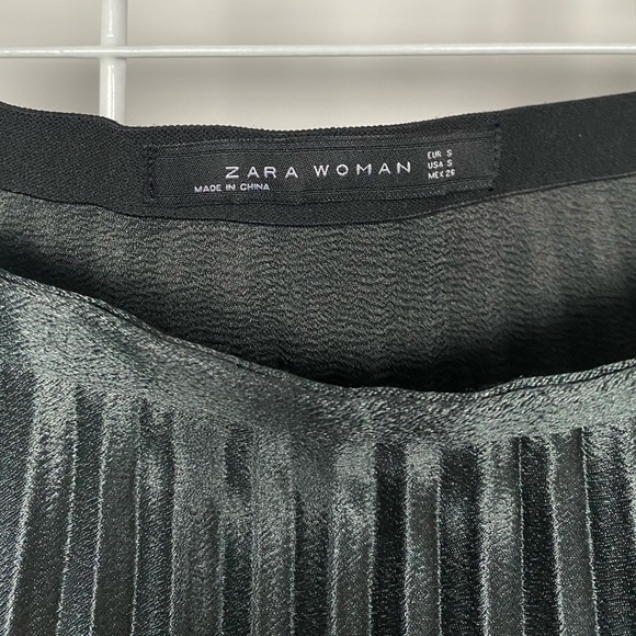 Zara Emerald Green Maxi Skirt Small - Picture 7 of 9